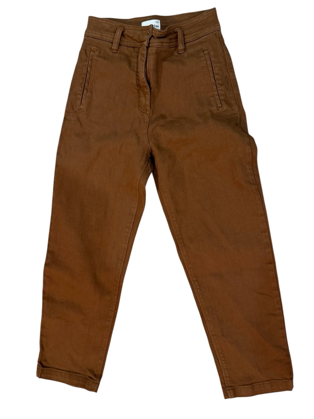 Wilfred Straight-Leg Chino Pants in Chestnut Brown